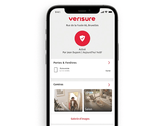 Bescherm uw woning en bedien uw alarm via uw smartphone
